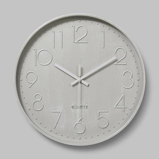 Färgglad Rund Väggklocka 30cm | Modern Design 0